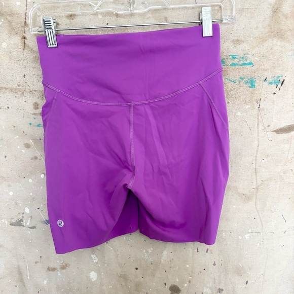 Lululemon Base Pace High-Rise Short 6", Moonlit Magenta - Picture 4 of 4